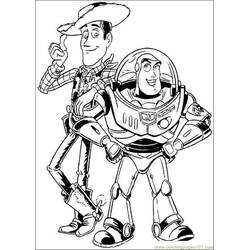 Zeichnungen zum Ausmalen: Toy Story - Kostenlose Malvorlagen zum Ausdrucken