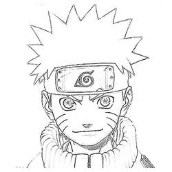 Zeichnungen zum Ausmalen: Naruto - Kostenlose Malvorlagen zum Ausdrucken