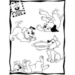 Malvorlage: 101 Dalmatiner (Animierte Filme) #129169 - Kostenlose Malvorlagen zum Ausdrucken