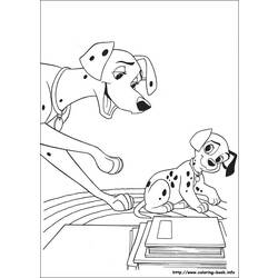 Malvorlage: 101 Dalmatiner (Animierte Filme) #129194 - Kostenlose Malvorlagen zum Ausdrucken