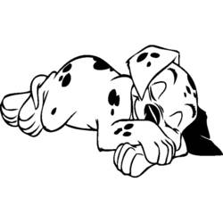 Malvorlage: 101 Dalmatiner (Animierte Filme) #129274 - Kostenlose Malvorlagen zum Ausdrucken