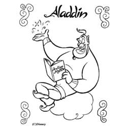 Malvorlage: Aladdin (Animierte Filme) #127607 - Kostenlose Malvorlagen zum Ausdrucken