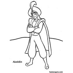 Malvorlage: Aladdin (Animierte Filme) #127616 - Kostenlose Malvorlagen zum Ausdrucken