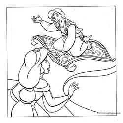 Malvorlage: Aladdin (Animierte Filme) #127644 - Kostenlose Malvorlagen zum Ausdrucken