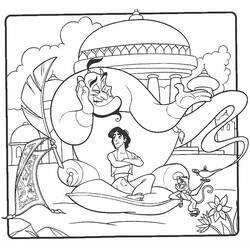 Malvorlage: Aladdin (Animierte Filme) #127648 - Kostenlose Malvorlagen zum Ausdrucken