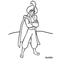 Malvorlage: Aladdin (Animierte Filme) #127682 - Kostenlose Malvorlagen zum Ausdrucken