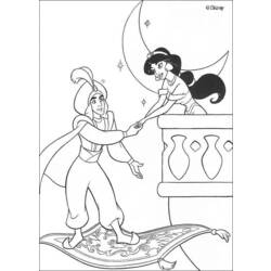 Malvorlage: Aladdin (Animierte Filme) #127688 - Kostenlose Malvorlagen zum Ausdrucken