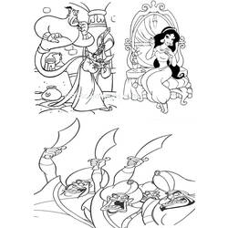 Malvorlage: Aladdin (Animierte Filme) #127706 - Kostenlose Malvorlagen zum Ausdrucken