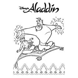 Malvorlage: Aladdin (Animierte Filme) #127736 - Kostenlose Malvorlagen zum Ausdrucken