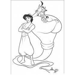 Malvorlage: Aladdin (Animierte Filme) #127763 - Kostenlose Malvorlagen zum Ausdrucken