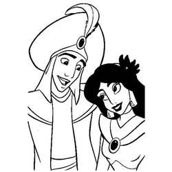 Malvorlage: Aladdin (Animierte Filme) #127787 - Kostenlose Malvorlagen zum Ausdrucken