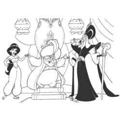 Malvorlage: Aladdin (Animierte Filme) #127813 - Kostenlose Malvorlagen zum Ausdrucken
