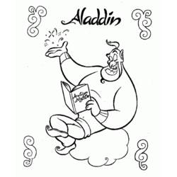 Malvorlage: Aladdin (Animierte Filme) #127854 - Kostenlose Malvorlagen zum Ausdrucken