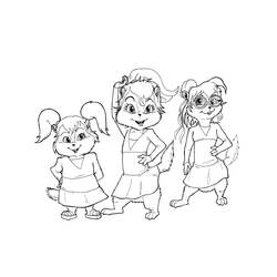 Malvorlage: Alvin und die Chipmunks (Animierte Filme) #128242 - Kostenlose Malvorlagen zum Ausdrucken