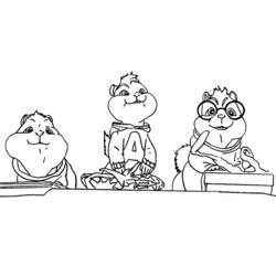 Malvorlage: Alvin und die Chipmunks (Animierte Filme) #128276 - Kostenlose Malvorlagen zum Ausdrucken