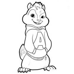 Malvorlage: Alvin und die Chipmunks (Animierte Filme) #128282 - Kostenlose Malvorlagen zum Ausdrucken