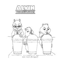 Malvorlage: Alvin und die Chipmunks (Animierte Filme) #128291 - Kostenlose Malvorlagen zum Ausdrucken