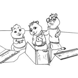Malvorlage: Alvin und die Chipmunks (Animierte Filme) #128320 - Kostenlose Malvorlagen zum Ausdrucken