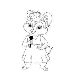 Malvorlage: Alvin und die Chipmunks (Animierte Filme) #128356 - Kostenlose Malvorlagen zum Ausdrucken