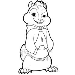 Malvorlage: Alvin und die Chipmunks (Animierte Filme) #128424 - Kostenlose Malvorlagen zum Ausdrucken