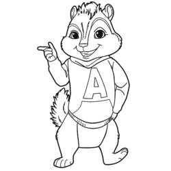 Malvorlage: Alvin und die Chipmunks (Animierte Filme) #128462 - Kostenlose Malvorlagen zum Ausdrucken