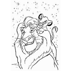 Malvorlage: Der König der Löwen (Animierte Filme) #73642 - Kostenlose Malvorlagen zum Ausdrucken