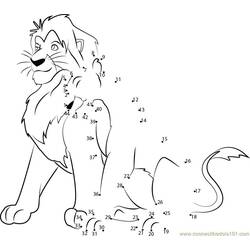 Malvorlage: Der König der Löwen (Animierte Filme) #73654 - Kostenlose Malvorlagen zum Ausdrucken