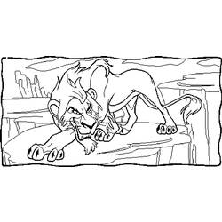 Malvorlage: Der König der Löwen (Animierte Filme) #73714 - Kostenlose Malvorlagen zum Ausdrucken