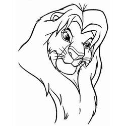 Malvorlage: Der König der Löwen (Animierte Filme) #73741 - Kostenlose Malvorlagen zum Ausdrucken