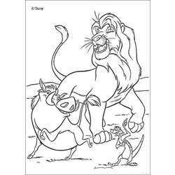 Malvorlage: Der König der Löwen (Animierte Filme) #73755 - Kostenlose Malvorlagen zum Ausdrucken