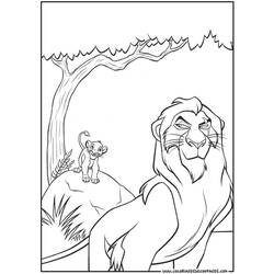 Malvorlage: Der König der Löwen (Animierte Filme) #73853 - Kostenlose Malvorlagen zum Ausdrucken