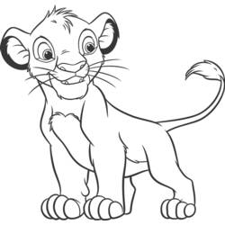 Malvorlage: Der König der Löwen (Animierte Filme) #73857 - Kostenlose Malvorlagen zum Ausdrucken