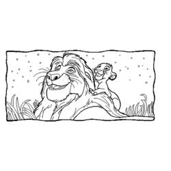 Malvorlage: Der König der Löwen (Animierte Filme) #73858 - Kostenlose Malvorlagen zum Ausdrucken