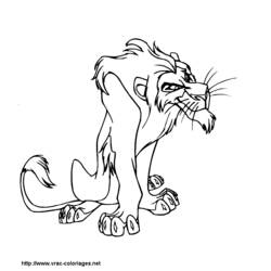 Malvorlage: Der König der Löwen (Animierte Filme) #73884 - Kostenlose Malvorlagen zum Ausdrucken