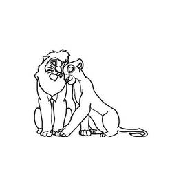 Malvorlage: Der König der Löwen (Animierte Filme) #73910 - Kostenlose Malvorlagen zum Ausdrucken
