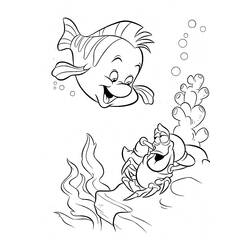 Malvorlage: Die kleine Meerjungfrau (Animierte Filme) #127288 - Kostenlose Malvorlagen zum Ausdrucken