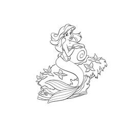 Malvorlage: Die kleine Meerjungfrau (Animierte Filme) #127289 - Kostenlose Malvorlagen zum Ausdrucken
