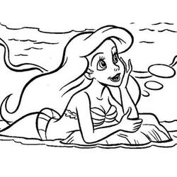 Malvorlage: Die kleine Meerjungfrau (Animierte Filme) #127491 - Kostenlose Malvorlagen zum Ausdrucken