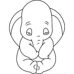 Malvorlage: Dumbo (Animierte Filme) #170561 - Kostenlose Malvorlagen zum Ausdrucken