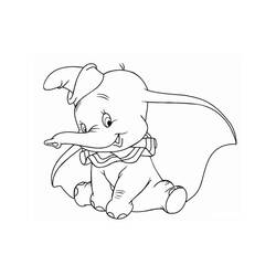Malvorlage: Dumbo (Animierte Filme) #170567 - Kostenlose Malvorlagen zum Ausdrucken
