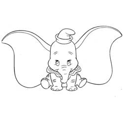 Malvorlage: Dumbo (Animierte Filme) #170568 - Kostenlose Malvorlagen zum Ausdrucken