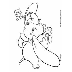 Malvorlage: Dumbo (Animierte Filme) #170570 - Kostenlose Malvorlagen zum Ausdrucken