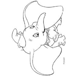 Malvorlage: Dumbo (Animierte Filme) #170572 - Kostenlose Malvorlagen zum Ausdrucken