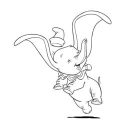 Malvorlage: Dumbo (Animierte Filme) #170573 - Kostenlose Malvorlagen zum Ausdrucken