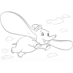 Malvorlage: Dumbo (Animierte Filme) #170601 - Kostenlose Malvorlagen zum Ausdrucken