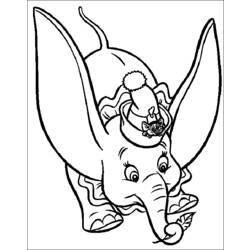 Malvorlage: Dumbo (Animierte Filme) #170602 - Kostenlose Malvorlagen zum Ausdrucken