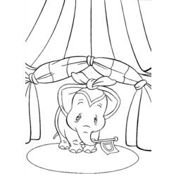 Malvorlage: Dumbo (Animierte Filme) #170607 - Kostenlose Malvorlagen zum Ausdrucken