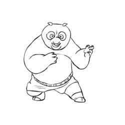 Malvorlage: Kung-Fu-Panda (Animierte Filme) #73402 - Kostenlose Malvorlagen zum Ausdrucken