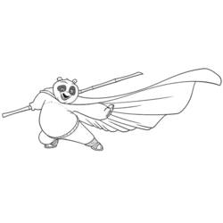 Malvorlage: Kung-Fu-Panda (Animierte Filme) #73410 - Kostenlose Malvorlagen zum Ausdrucken
