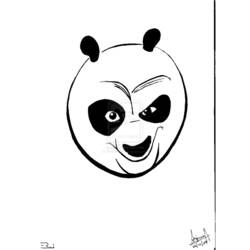 Malvorlage: Kung-Fu-Panda (Animierte Filme) #73471 - Kostenlose Malvorlagen zum Ausdrucken